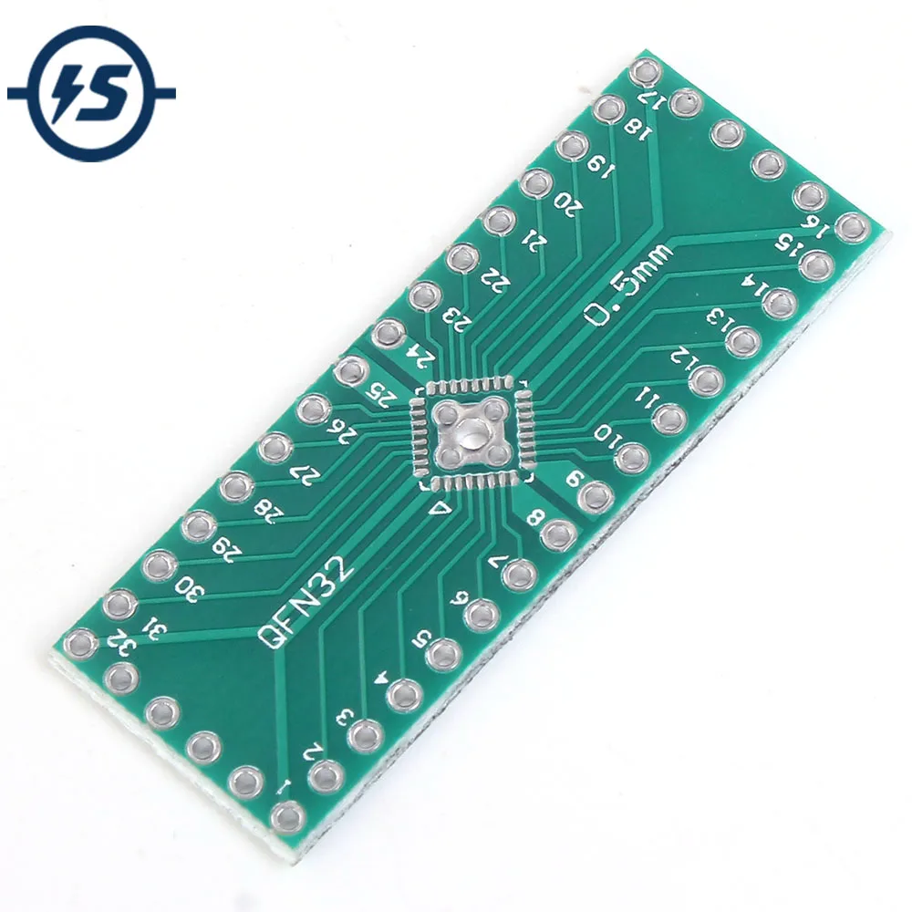 30 шт./лот SMD к DIP адаптеру QFN32 QFN40 DIP32 DIP40 Pinboard от 0 5 мм до 2 54 Pin шаг печатная плата
