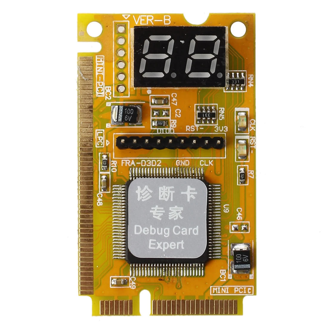 2-значный мини PCI/PCI-E LPC POST тестер диагностики отладки карты анализатор адаптеров для Тетрадь ноутбук компьютер