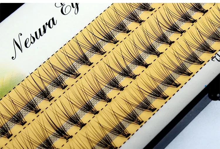 Professional individual eyelash extension natural fake false eyelashes Korean Silk Eye Lash | Красота и здоровье