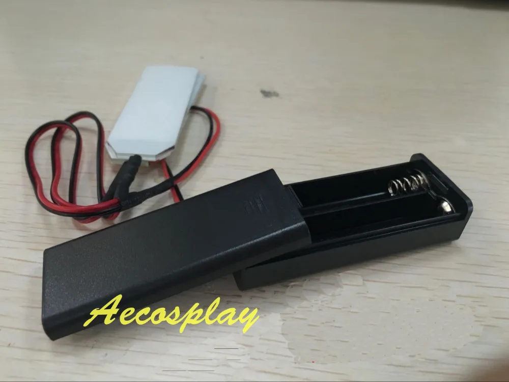 DIY светодиодный светильник наборы глаз для 1:1 Железный человек/Бэтмен пригодный