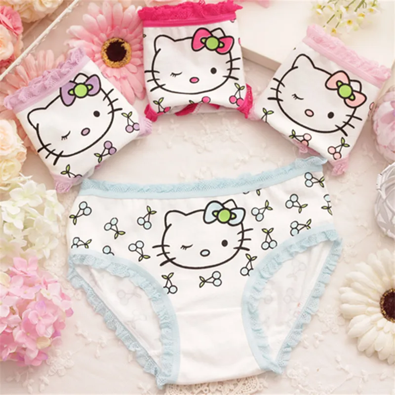 5 шт./лот 2017 полосатый хлопок трусики для подростков ребенка хорошие дети белье