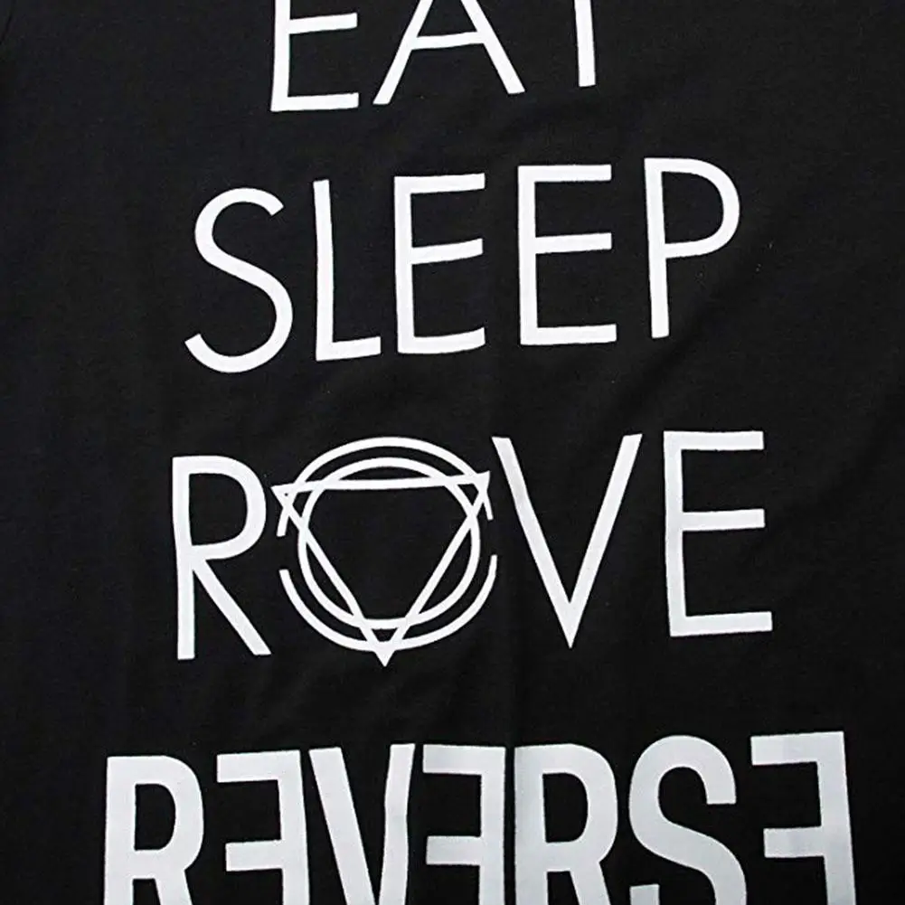 Мужская футболка с коротким рукавом Sleep Rove рисунком из 100% хлопка | одежда