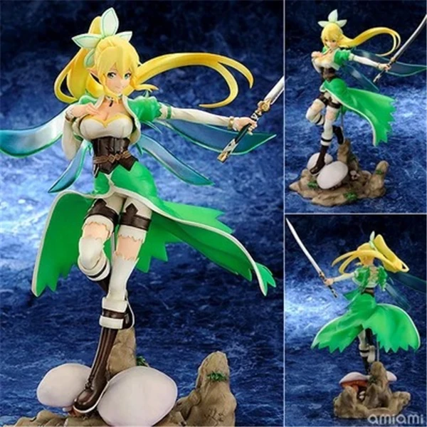 Аниме Меч онлайн 2 Kirigaya Suguha Leafa фигурка игрушки 25 см меч арт II игрушки|toys mattel|toy unittoys