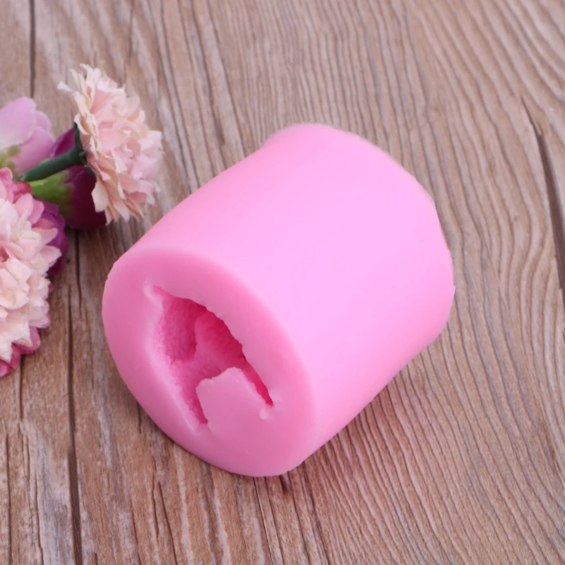 1 шт 3D медведь торт силиконовая форма для выпечки DIY для шоколада, желе, конфет украшения кондитерских изделий
