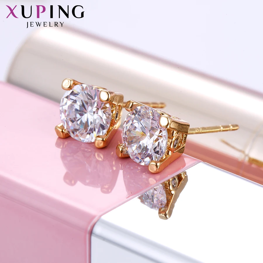 Xuping модные серьги новый дизайн Позолоченные ювелирные изделия Свадебные
