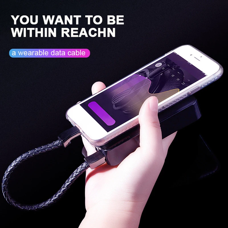 Overfly спортивный заряжатель USB браслета кабель мобильного телефона для передачи