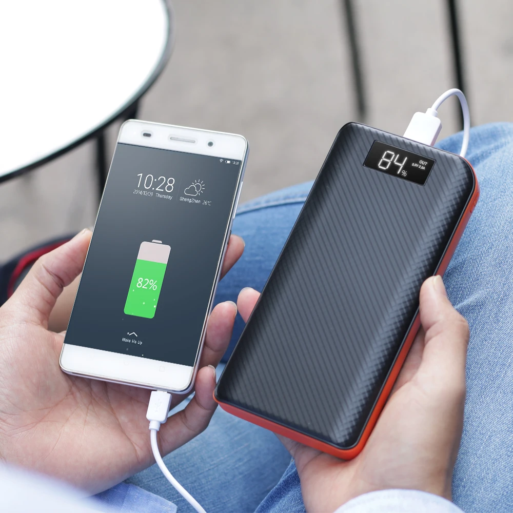 Внешний аккумулятор 20000 мАч Внешний аккумулятор 3 USB внешний аккумулятор для iPhone 6 6s 7 8 10 iPad samsung Xioami huawei sony LG htc Nokia