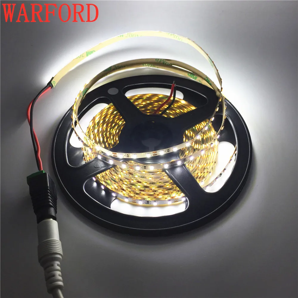DC12V 3014 120leds/m 600leds IP30/IP65 Non-waterproof/Waterproof in Heat shrinkable tube White / warm white Red /blue Green | Освещение