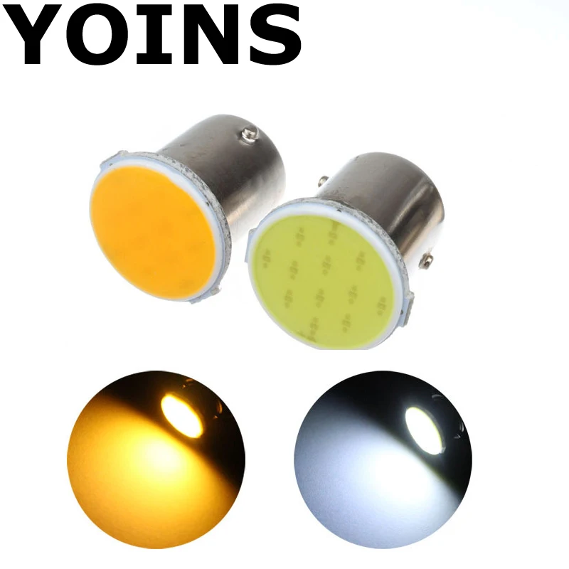 10x хит продаж cob led 12SMD 1156 ba15s 12В лампы RV трейлер грузовик интерьерный светильник
