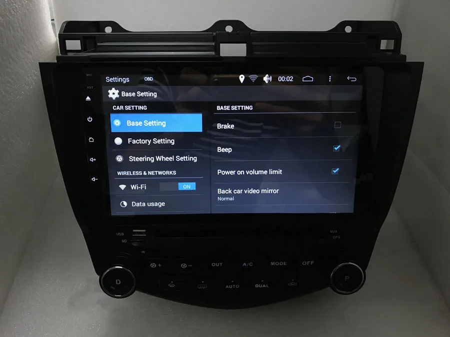 Android 6.0 1024*600 Quad Core 9 &quotCar Радио GPS навигации для Honda Accord 7 2003-2007 бесплатная доставка |