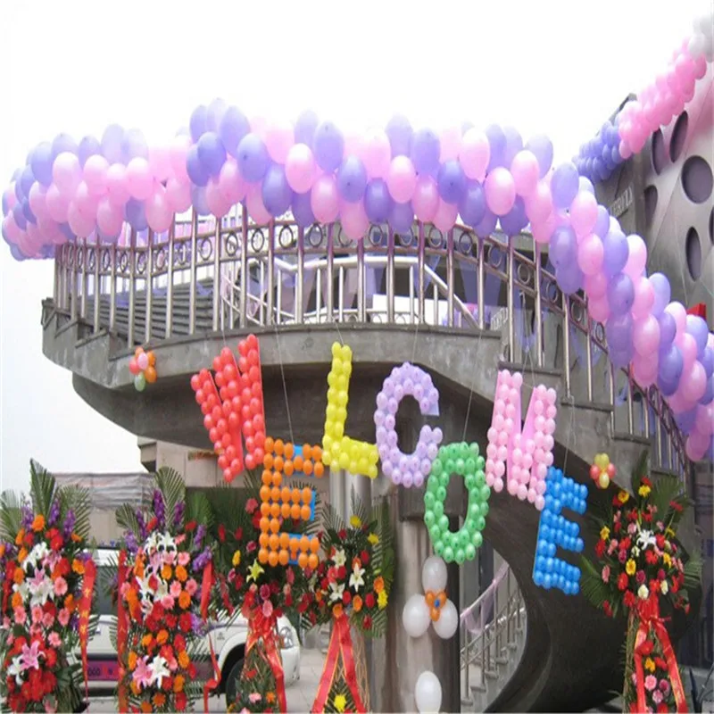 5 шт. красочные жемчужный шар из латекса поплавок воздушные шары надувной круглый