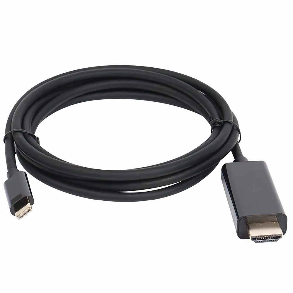 USB Type C 3 1 к HDMI 4k 2k HDTV кабель для Galaxy S8 + Plus Huanwei Mate10 телефон адаптер|Кабели передачи