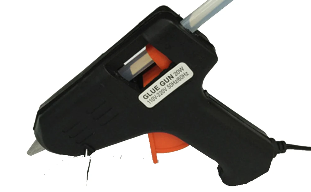 Европейский штекер мини 20 Вт горячий клеевой пистолет тепловой инструмент для