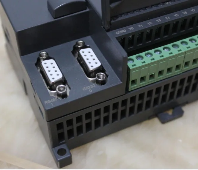Контроллер PLC FX1N FX2N 32MR 32MT 2AD 2DA с чехлом аналоговый 4 импульсный RS485 Modbus RTU для Mitsubishi