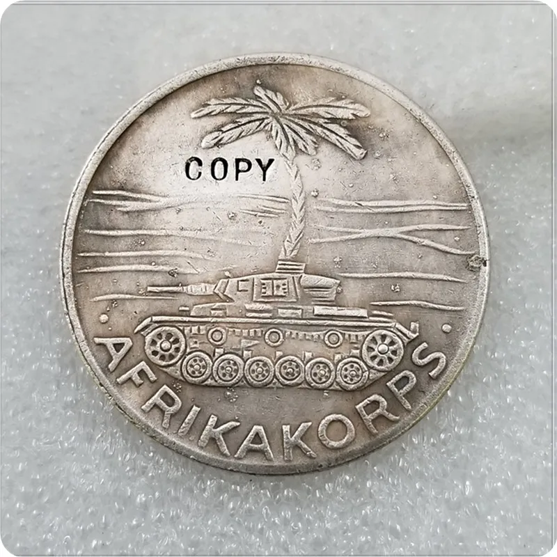 Тип: немецкая медаль № 4 копировальная монета|Безвалютные монеты| |