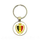 Брелок для ключей с логотипом футбольной сборной, Германия, Дания, польская, Исландская сборная, подарки для болельщиков