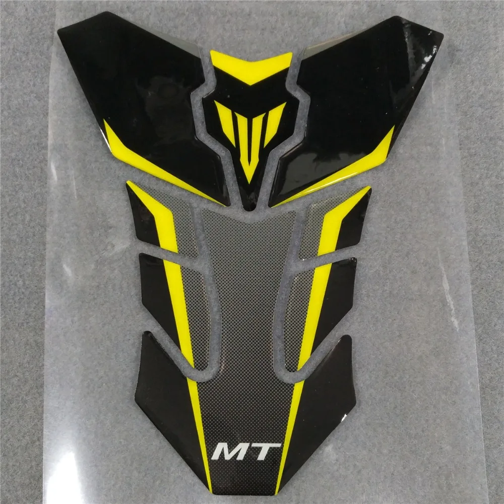 3D отражающий жилет мотоцикл для Yamaha MT10 MT-10 MT09 MT07 FZ09 MT25 защитная накладка на топливный бак Стикеры наклейка светоотражающие