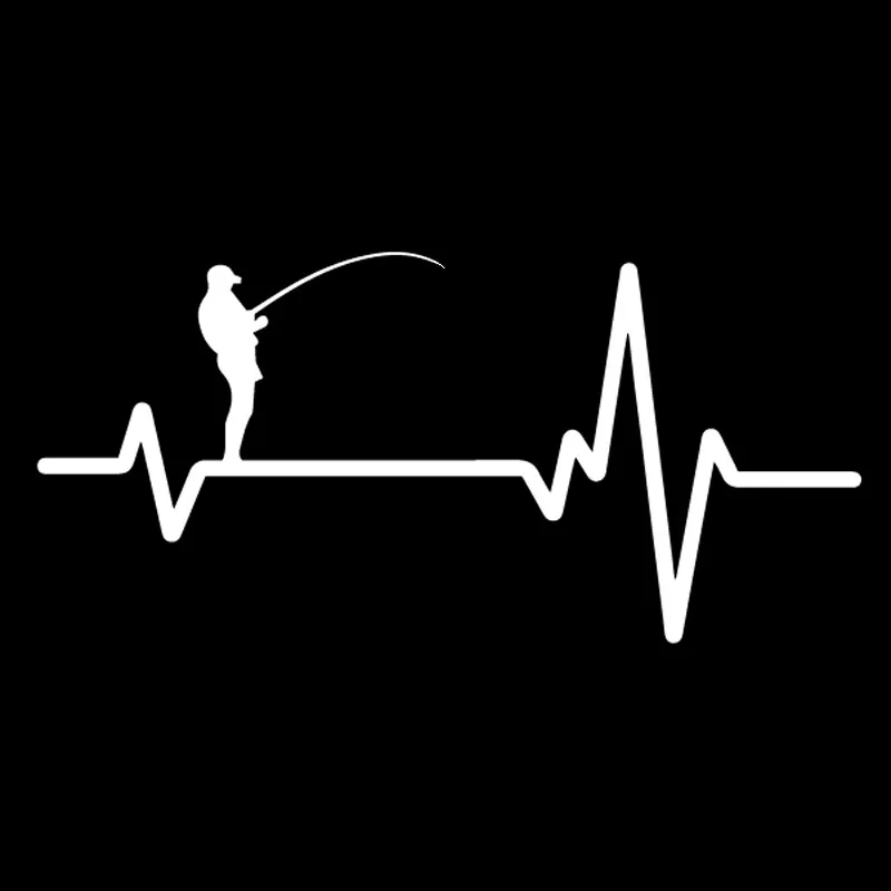 YJZT 17 см * 8 1 наклейка виниловая пленка для оклеивания автомобилей Стикеры Heart Beat