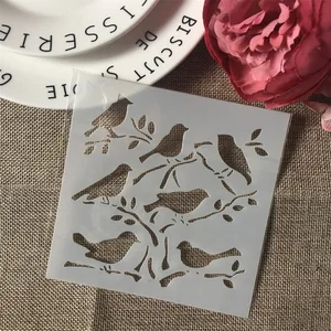 Трафареты для рисования стен, 13 см, 5,1 дюйма, раскраска для скрапбукинга, рельефная декоративная альбомная бумага