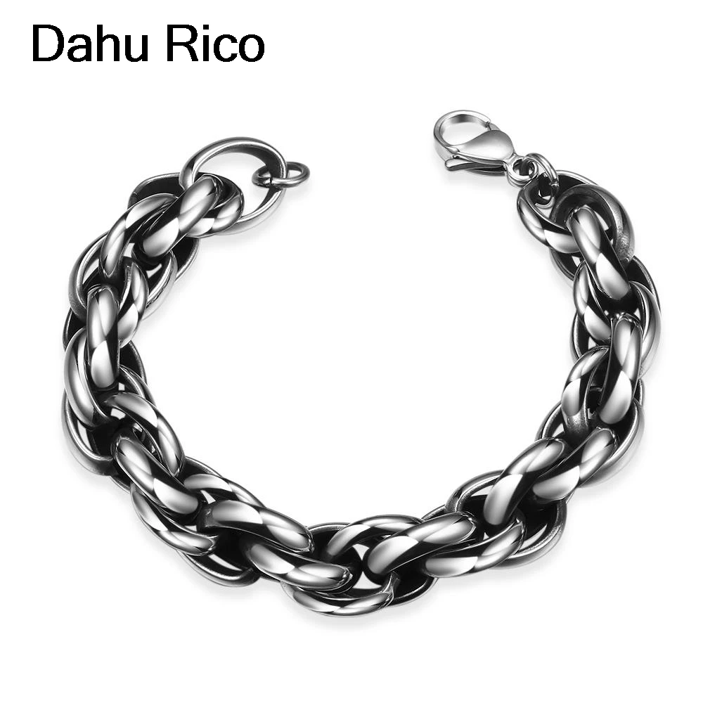 Bangels bracciali masculino voor mannen black rvs titanium ofertas calientes con envio gratis fantaisie Dahu Rico браслеты|Цепочки и