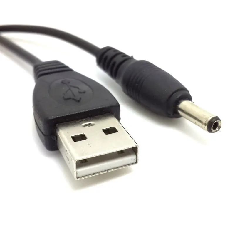 10 шт./лот оптовая продажа USB 2 0 типа папа-3 5 мм штепсельная вилка постоянного тока