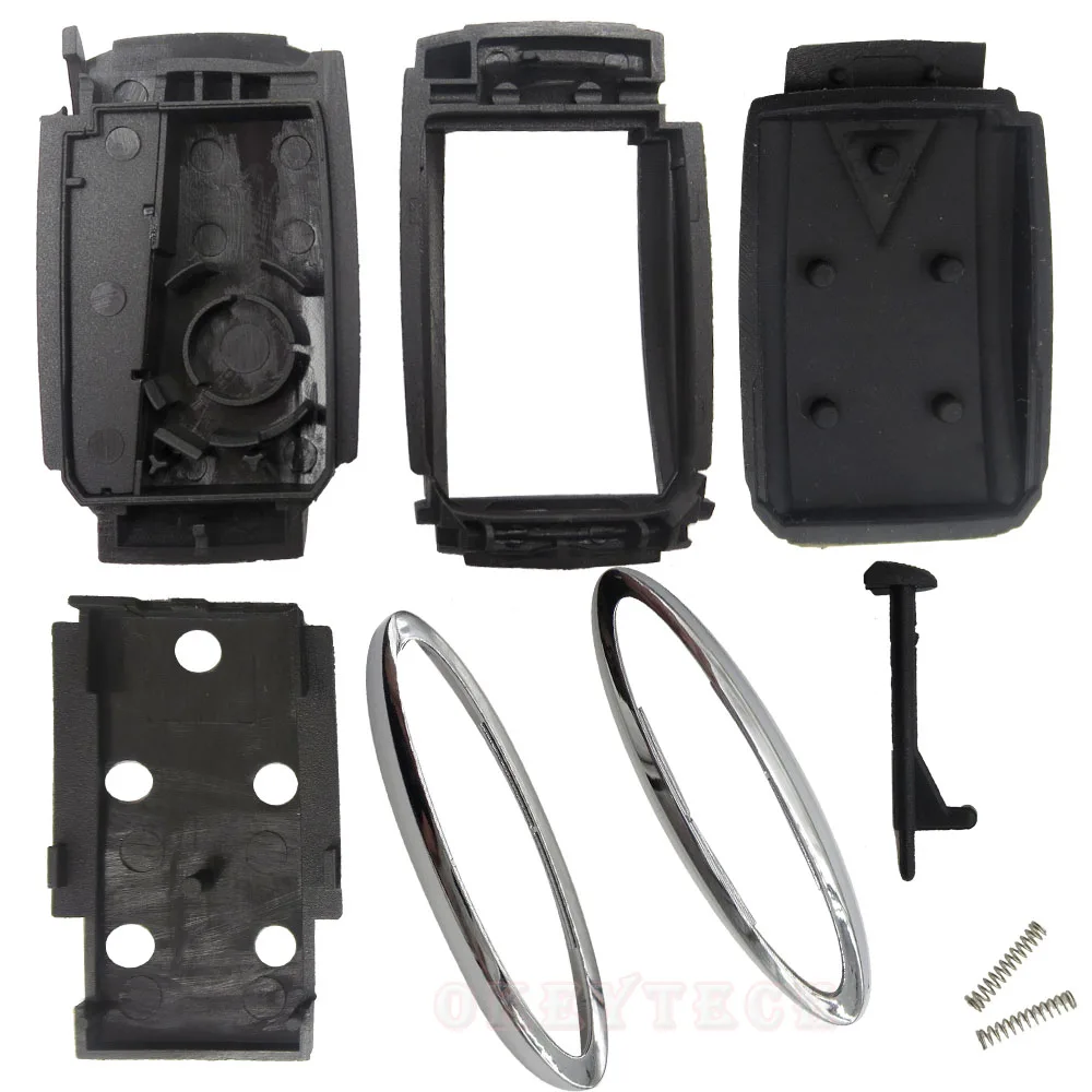 Высокое качество 5 кнопки дистанционного ключа оболочки Чехол замена Смарт