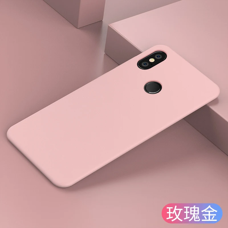 Xiaomi Mi Max 2 Чехол, ALIVO мягкое жидкое Гладкий Силикон+ mi crofiber внутри крышки для Xiaomi mi x 2 s полная Защита задняя крышка - Цвет: 9