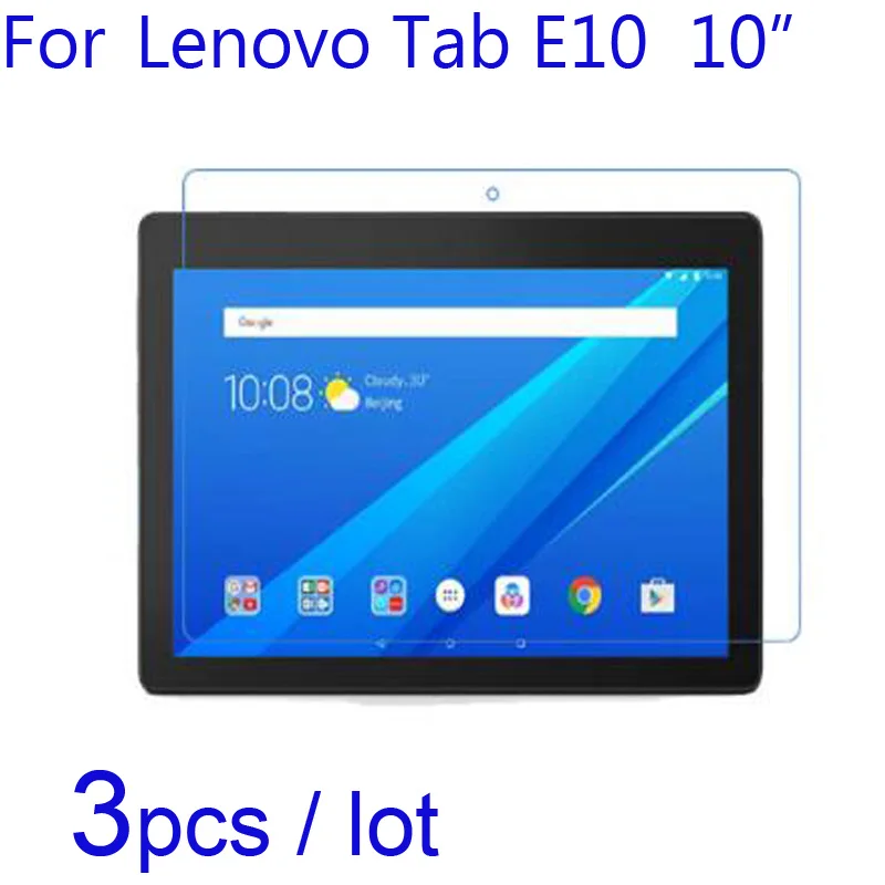 Защитная пленка для планшета lenovo Tab E10 1", 3 шт./лот, мягкая, прозрачная/матовая/нано, Взрывозащищенная защитная пленка для Tab E10