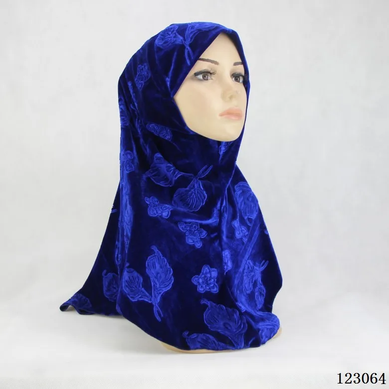 Pleuche толстые хиджаб underscarf Шапки женские вечерние шарф Индонезии женщин ислам