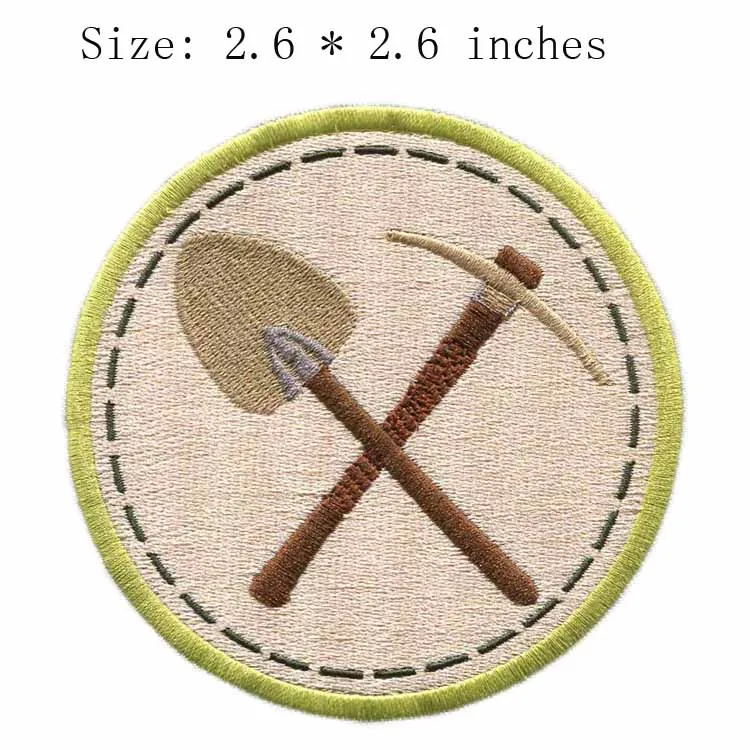 Выбирайте и лопатите 2 6 дюйма широкая вышивка для fieltro/hard/Ground|embroidery patch|patches patchespatch