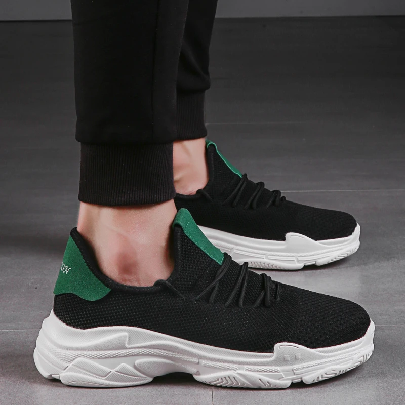 Summer mens Casual shoes sneakers Breathable mesh Shoes Light 2018 New Fahion outdoor Lightweight big size 39-46 | Обувь