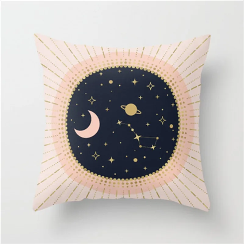 Polyester love Throw Pillow Case Geometric Decorative Pillows For Sofa Seat Cushion Cover 45X45cm Home Decor | Дом и сад