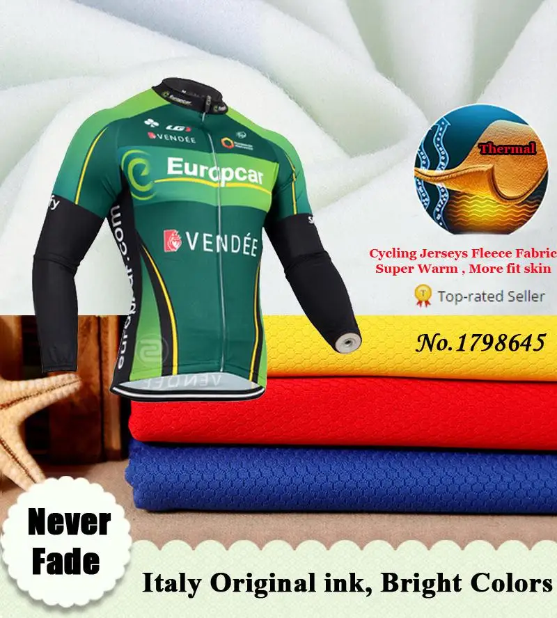 Long Sleeve Winter Thermal Fleece Bike Cycling Jerseys Sportwear/Super Warm MTB Clothing Cycle Sports Wear 2015 |