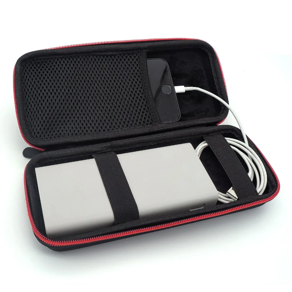 Популярный Жесткий чехол EVA для Xiao mi power Bank 20000mAh 2C чехол для зарядного устройства чехол для mi battery power Bank 20000mAh 2C чехол