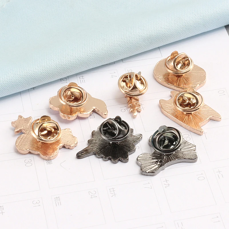 Модная эмалированная заколка для обуви гамбургера икона мультяшная брошка