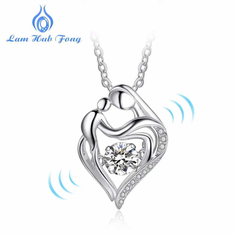 925 стерлингового серебра Цепочки и ожерелья Женщина ТОПАЗ Fine Jewelry танец камень