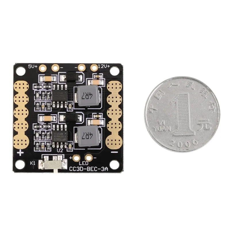 F3 PDB плата распределения питания CC3D Контроллер полета с 5V 12V BEC выходной