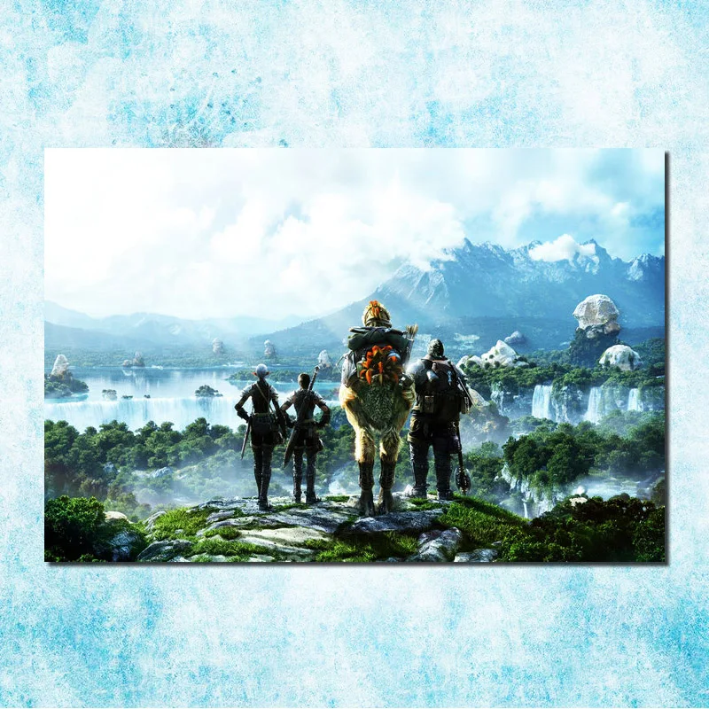 click Chrono Trigger 2 Искусство Шелковый Холст печати плакатов 13x20 24x36 дюймов Классическая игра картинки для гостиной декор комнаты(больше)-2 - Цвет: click