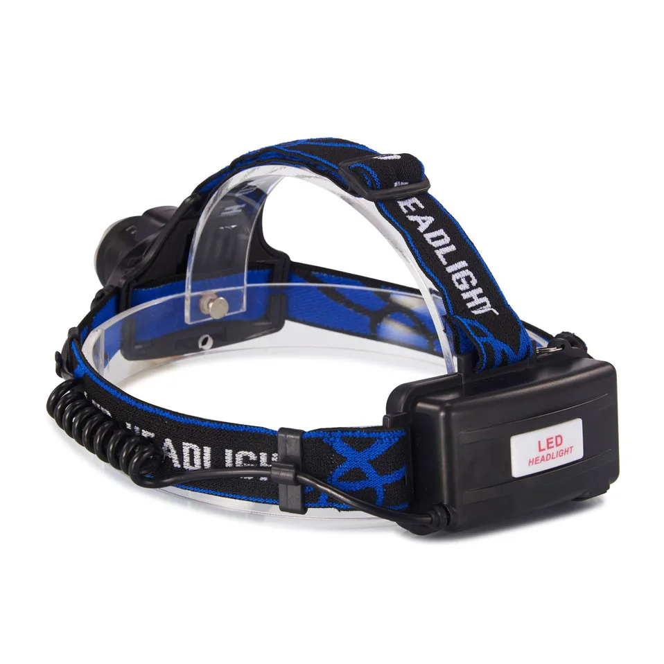 Super bright T6 charging induction flashlight waterproof glare telescopic zoom head searchlight outdoor fishing Headlamp | Лампы и