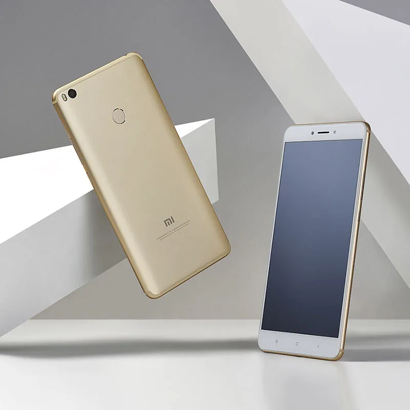 Оригинальный Xiaomi Mi Max 2 мобильный телефон 4 ГБ Оперативная память 64 Phablet Snapdragon 625 Octa