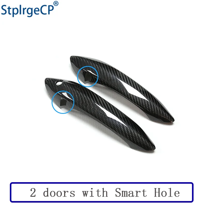 For BMW 6 series F06 F12 F13 G32 640i 650i 640d 2011-2017 Accessories 100% real carbon fiber Auto outer door handle cover | Автомобили и