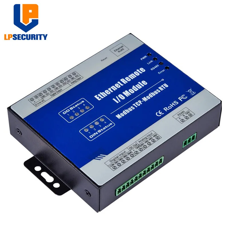 Модуль дистанционного управления Modbus TCP RTU Ethernet мониторинг в реальном времени 4