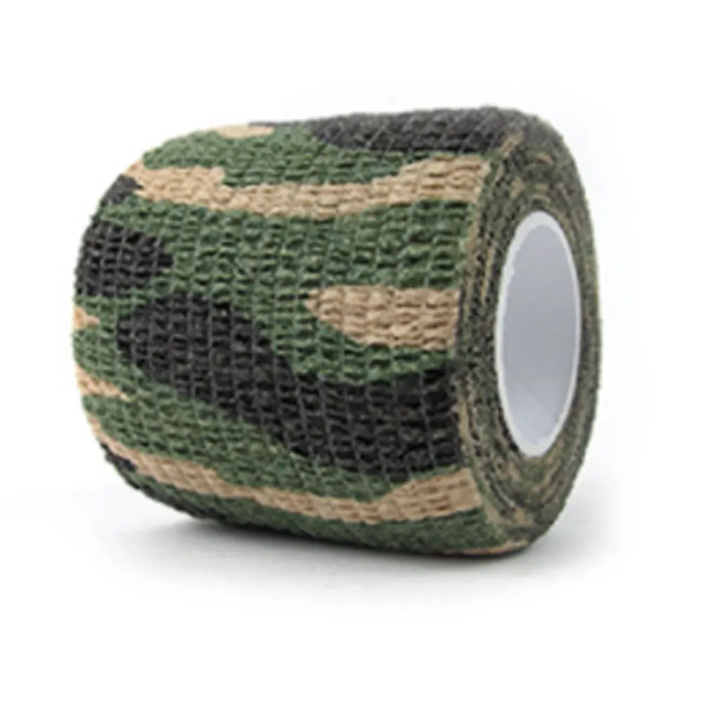 4 шт. 5 м наружная Нетканая Камуфляжная Лента армейская камуфляжная прочная