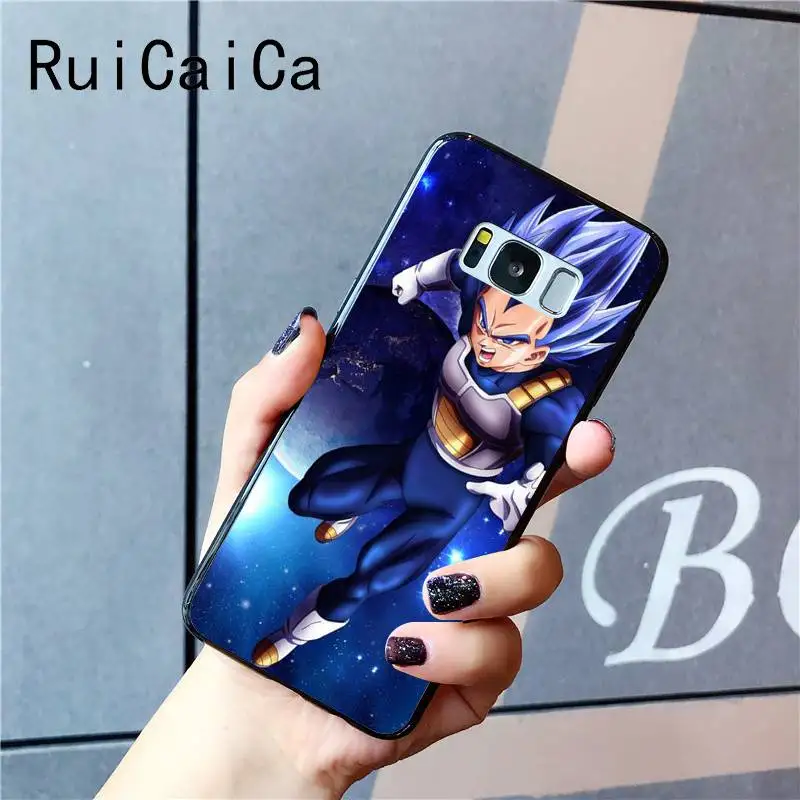 Модный черный чехол Ruicaica Dragon Ball Z Super DBZ Goku для Samsung Galaxy S7edge S6 edge plus S10 S8 S7 S9 Plus |