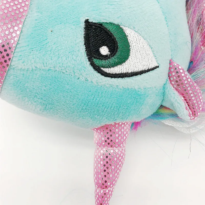 Cute Unicorn Plush Toy Small Pendant Soft Stuffed Animal Horse Licorne Unicornio Dolls Key Chain Kids Baby Toys Chiristmas Gift | Игрушки и