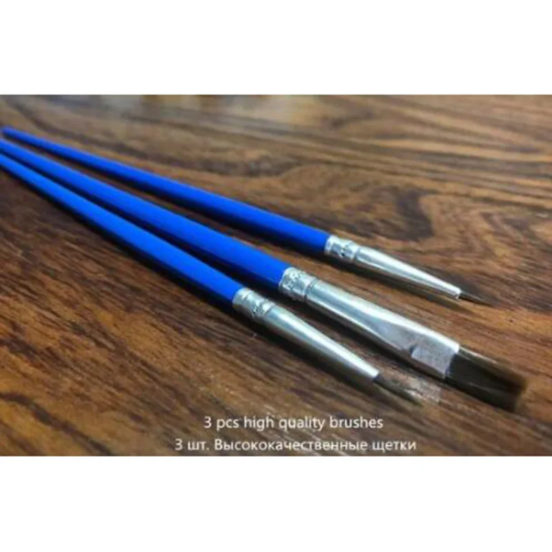 Расписанный вручную городской дождь живописный DIY живопись маслом по номерам