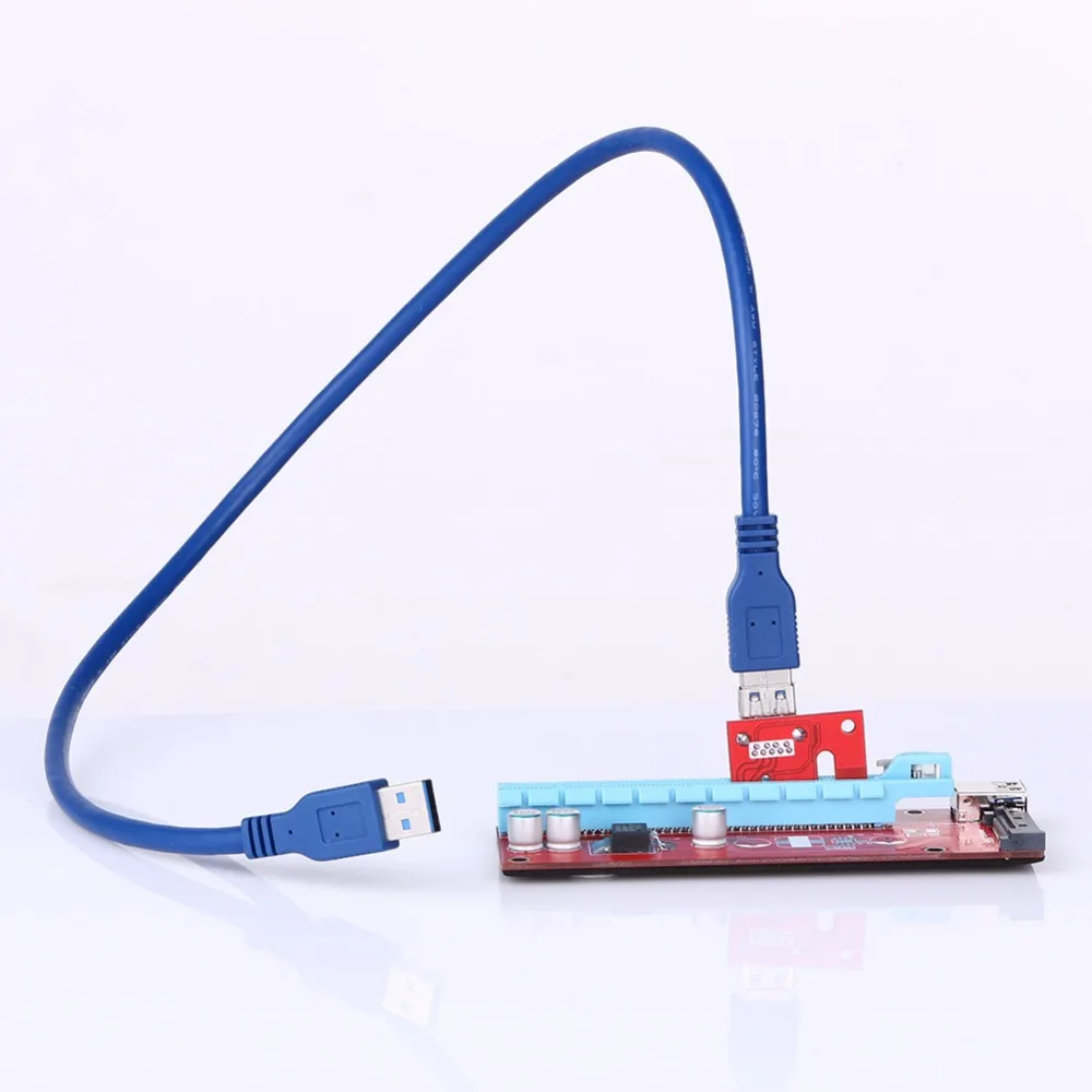 30 см PCI-E PCI Express X16 расширитель PCIE Riser Card usb 3 0 pcie Mining адаптер для bitcoin mining BTC