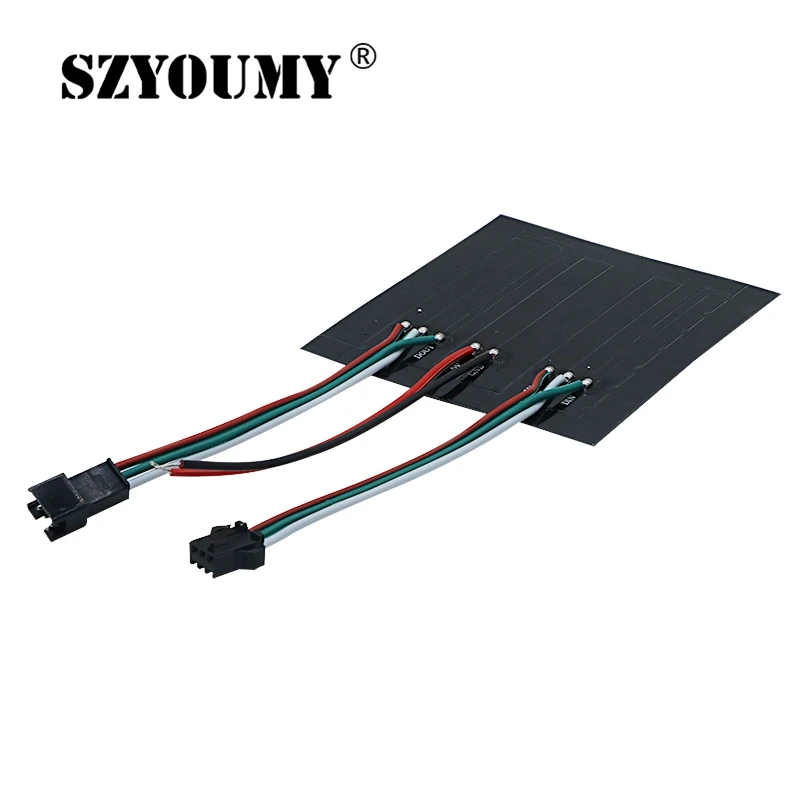Светодиодный модуль для индивидуально адресуемого цифрового пикселя syoumy DC5V 8x