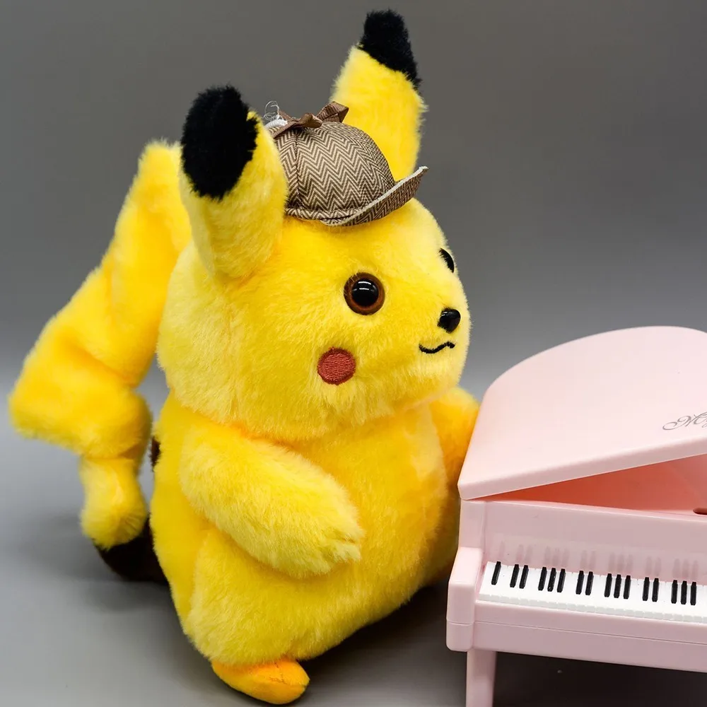 2019 новый милый Detective Pikachu Пикачу темно Lightning игрушка плюшевые игрушки для