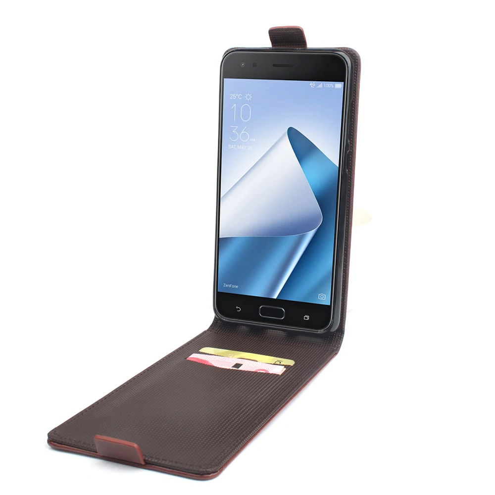Флип чехол для Asus Zenfone ZE554KL 4 Max ZC554KL кожа оболочка Дело ZE500 553KL ZC520TL ZC553 550KL ZC521TL